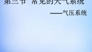 地理必修1第三节 常见天气系统背景图ppt课件
