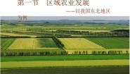 人教版 (新课标)必修3第四章 区域经济发展第一节 区域农业发展──以我国东北地区为例集体备课课件ppt