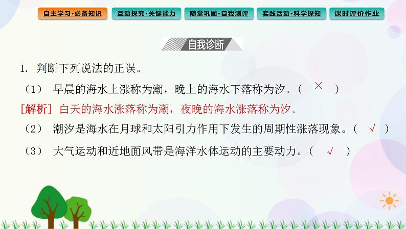 2022版新教材地理人教版必修第一册课件:第三章第三节海水的运动07