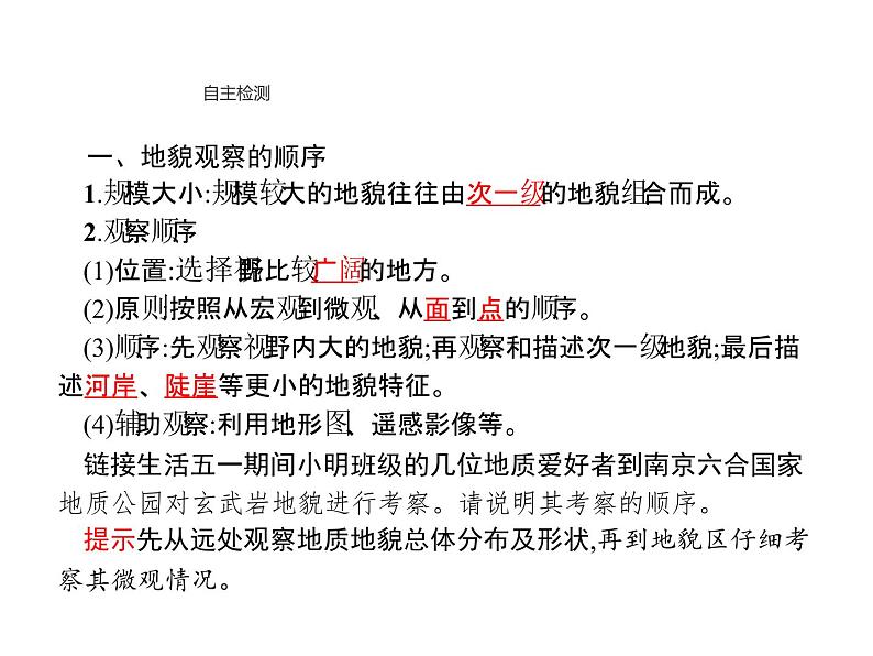 新教材高中地理必修一第四章 第二节 地貌的观察 课件(20张PPT)第3页