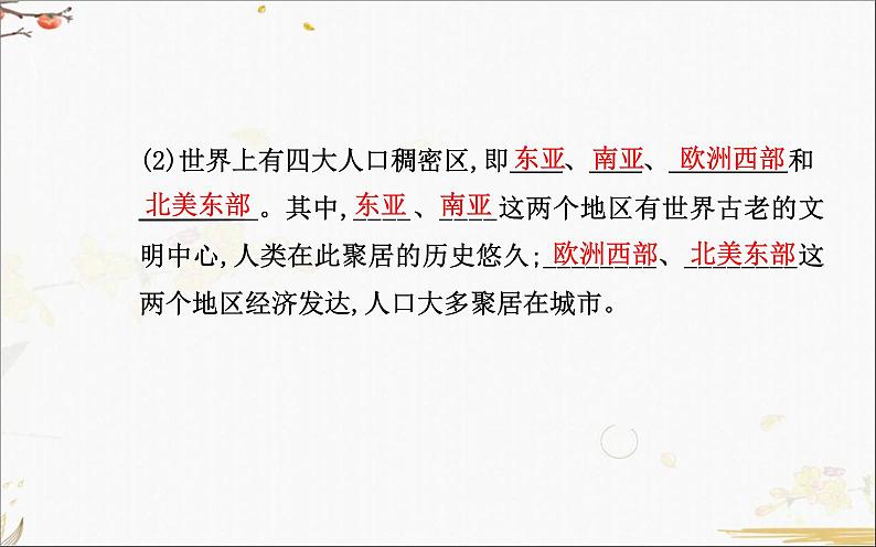 人教版(2019)高中地理必修二第一章第一节 人口分布课件PPT第3页