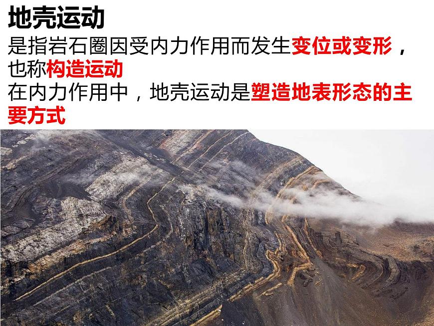 2.1塑造地表形態(tài)的力量——內(nèi)力作用課件PPT第7頁