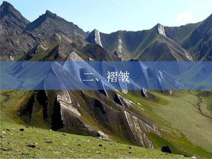 2.2構(gòu)造地貌的形成——地質(zhì)構(gòu)造與地貌課件PPT第6頁