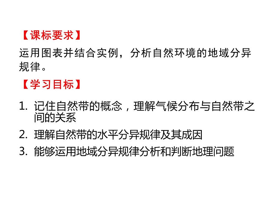 5.2自然環(huán)境的地域差異性(第一課時(shí))課件PPT第2頁
