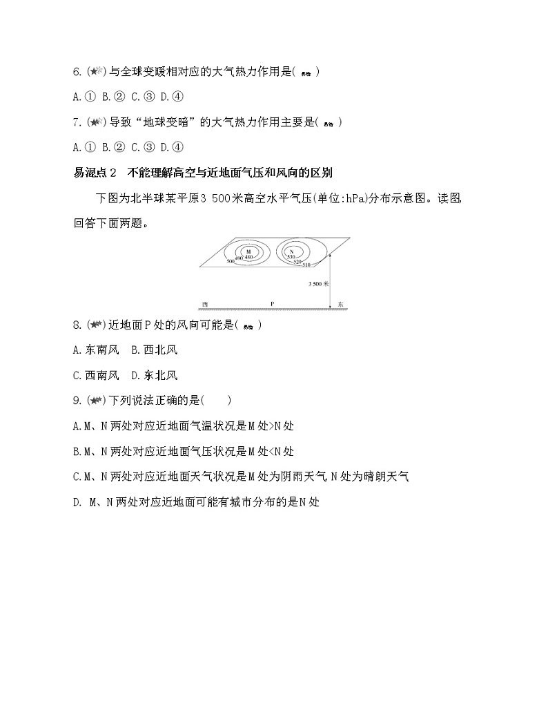 第二章 地球上的大气复习提升第3页
