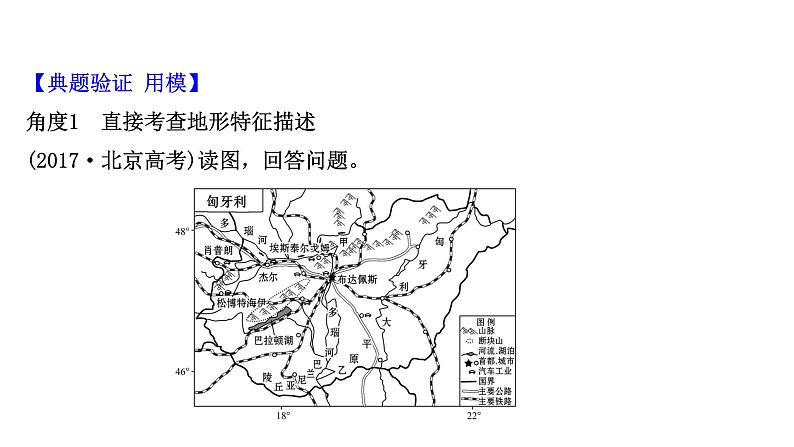 高考地理一轮复习规范答题满分系列3地形特征类课件新人教版第4页