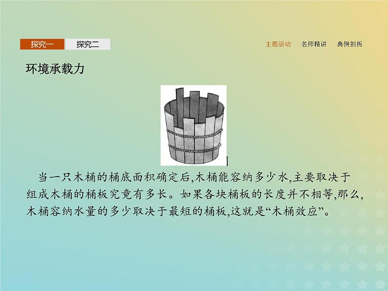 高中地理第一章人口的增长迁移与合理容量3环境承载力与人口合理容量课件中图版必修2第8页