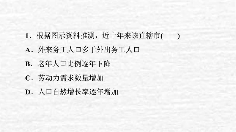 高考地理一轮复习课时质量评价21人口迁移课件鲁教版04