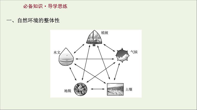 高考地理一轮复习第六单元自然环境的特征第二节自然环境的整体性课件鲁教版第3页