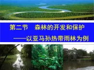 人教版地理必修三2.2森林的开发与保护以亚马孙热带雨林为例 课件