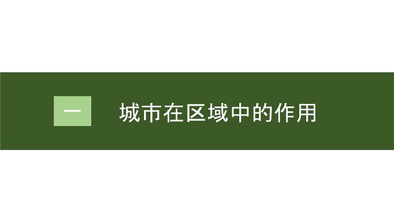 高中地理人教版(2019)选择性必修二3.1 城市的辐射功能课件(第一课时)第5页