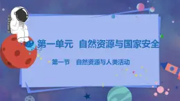 鲁教版地理选择性必修3 1.1 自然资源与人类活动  课件