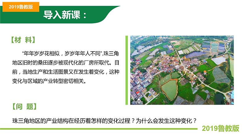 2.3产业结构转型地区的发展——以珠三角地区为例 课件PPT(鲁教版2019选择性必修2)02