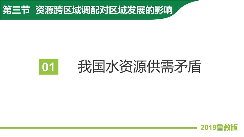 3.3资源跨区域调配对区域发展的影响—以我国南水北调为例 课件PPT(鲁教版2019选择性必修2)05