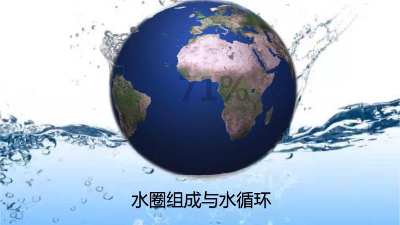 2.2.1 水圈组成与水循环（精品课件）鲁教版地理2019必修第一册）02