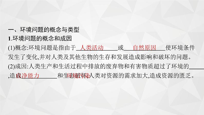 2022届高考地理湘教版一轮总复习 第九章 人类与地理环境的协调发展 课件第6页