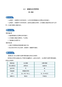 地理必修 第二册第二章 城镇和乡村第三节 城镇化进程及其影响第2课时教学设计