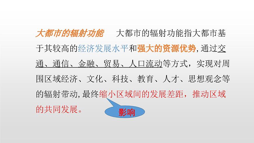 2022中圖版2019必修22.1第一節(jié)上海大都市的輻射功能52張PPT第5頁(yè)