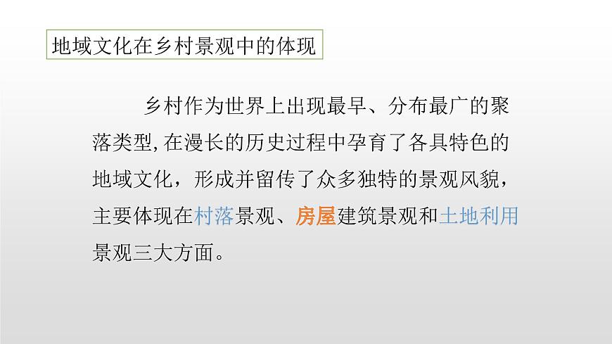 2022中圖版2019必修二2.2第二節(jié)地域文化與城鄉(xiāng)景觀46張PPT第7頁