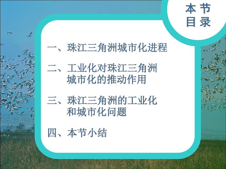 湘教版必修三2-6区域工业化和和城市化进程课件PPT第3页