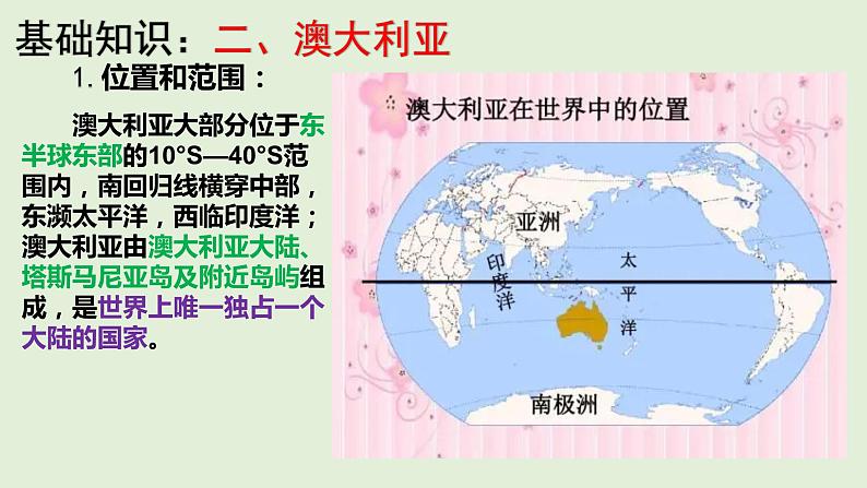 课件20 大洋洲与澳大利亚-2022年高考地理之区域地理总复习07