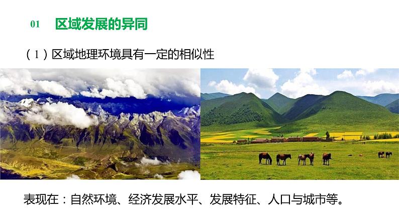 1.2比较区域发展的异同 课件 (27张PPT)05