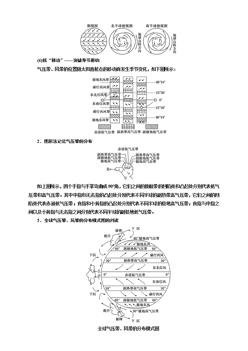 【教案】3.2.1 第二節(jié) 第1課時 氣壓帶、風(fēng)帶的分布及其對氣候與景觀的影響 魯教版選擇性必修1第3單元 大氣變化的效應(yīng)第3頁