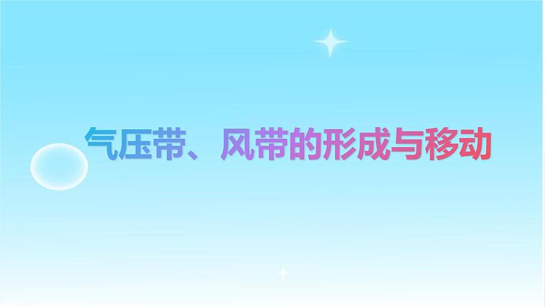 3.1气压带、风带的形成与移动(第2课时)(精品课件)-2020-2021学年高二地理同步精品课堂(新教材湘教版选择性必修1)03