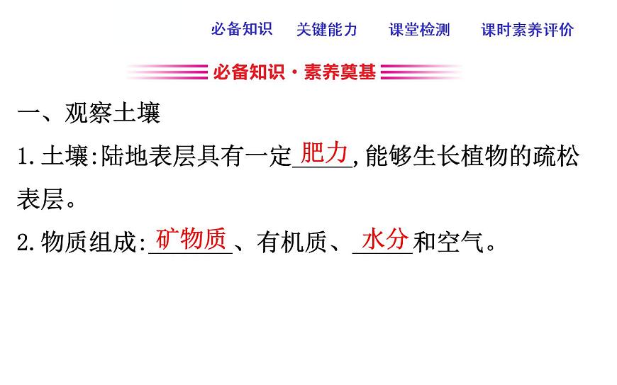 高中地理人教版（2019）必修一：5.2土壤課件PPT第3頁