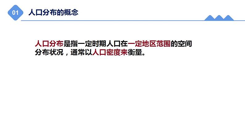 1.1人口分布课件2021-2022学年高一地理湘教版(2019)必修第二册第6页