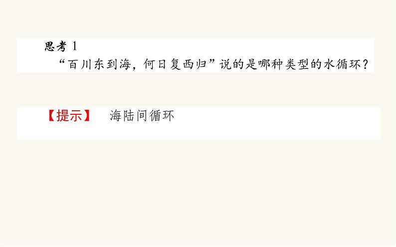 人教版高中地理必修第一册3.1水循环课件第7页