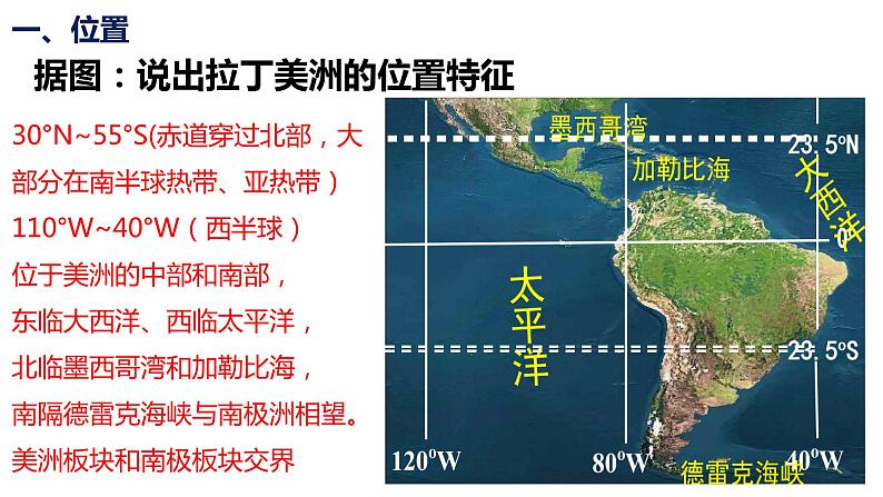 042南美(自然环境)2023届高三地理一轮总复习第二部分世界地理之南美地区第1课时第4页