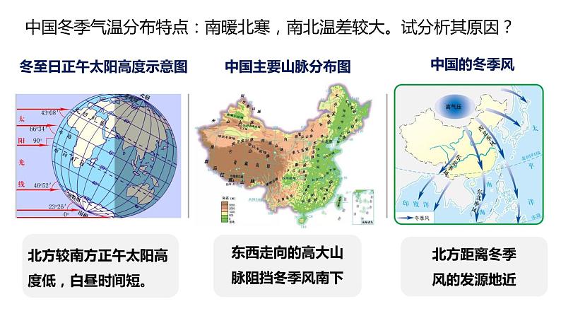 048中国自然地理概况2023届高三地理一轮总复习第三部分中国地理之气候(气温与降水)第4页
