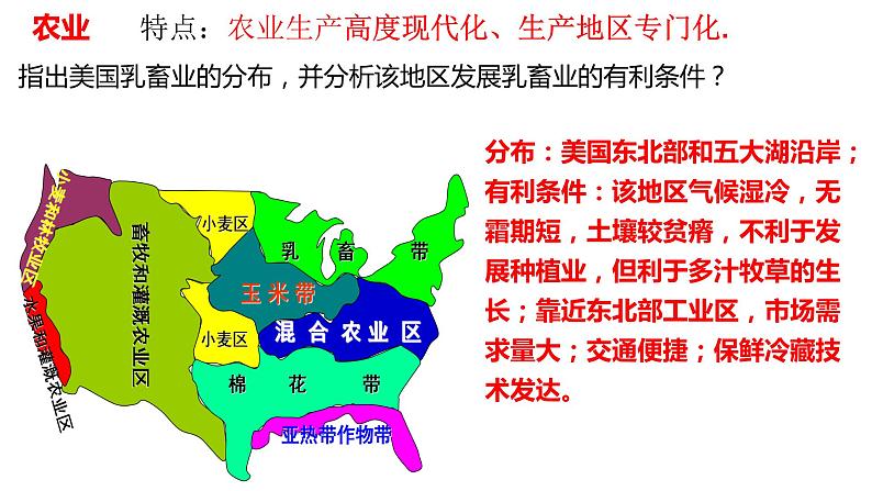041北美(人文环境)2023届高三地理一轮总复习第二部分世界地理之北美地区第2课时第8页