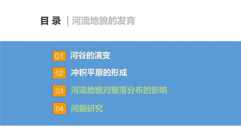 高中地理 选必一 河流地貌的发育 课件03