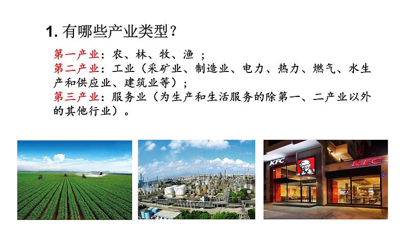 高中地理 选择性必修二 产业结构的升级 地区产业结构的变化(课时1) 课件第4页