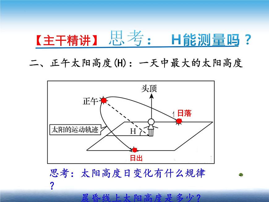 1.2《正午太陽(yáng)高度變化》課件--高二地理魯教版（2019）選擇性必修1第5頁(yè)