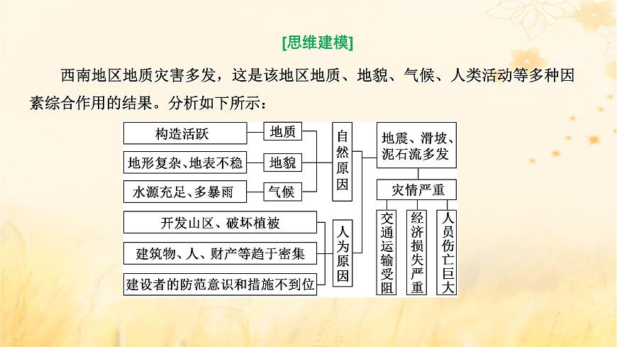 新課標(biāo)2023版高考地理一輪總復(fù)習(xí)第八章自然災(zāi)害第三節(jié)從區(qū)域認(rèn)知的視角聚焦自然災(zāi)害命題熱點(diǎn)區(qū)域綜合思維課件第4頁(yè)