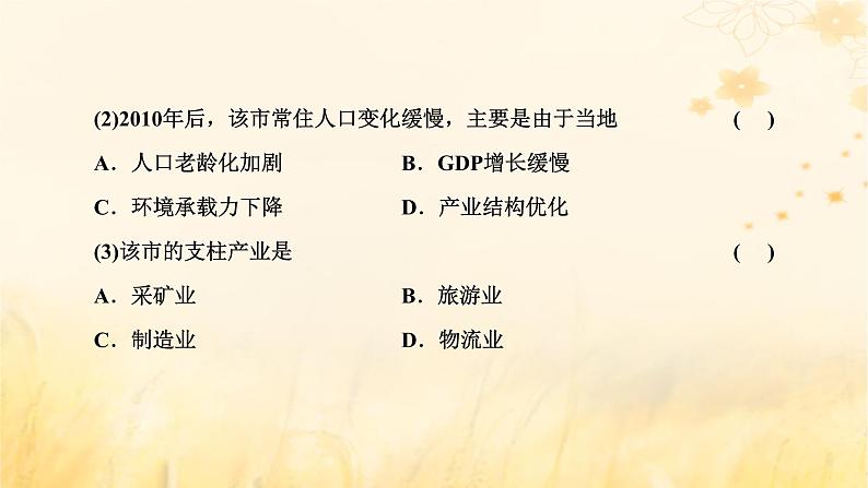 新课标2023版高考地理一轮总复习第九章人口第三节人口问题命题的常见载体和热点素材综合思维课件第3页