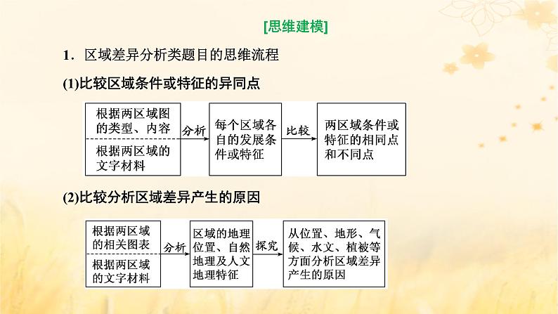 新课标2023版高考地理一轮总复习第十四章区域与区域发展第二节“区域与区域发展”类题目的两大命题视角综合思维课件第4页