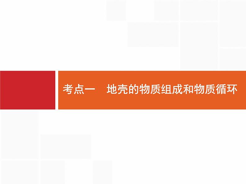 湘教版高考地理二轮复习3.1.1地壳的物质组成和物质循环课件第4页