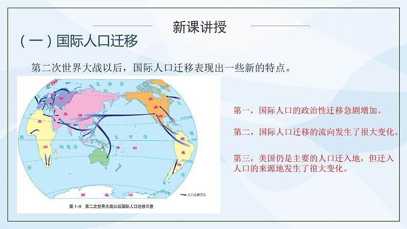 人教版高中地理1.2《人口迁移》第三课时课件PPT+教案07