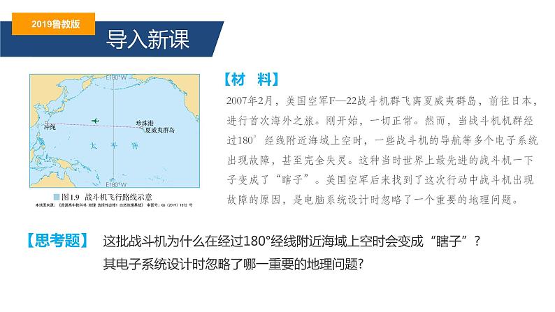 1.1.2地球自转的意义—— 产生时差、使地表物体水平运动方向发生偏转(精品课件)-2022-2023学年高二地理同步备课系列(鲁教版2019选择性必修1)02