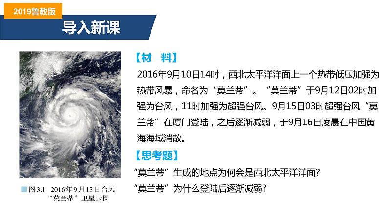 2019鲁教版选择性必修一3.1常见的天气系统——课时2低压(气旋)与高压(反气旋)第2页