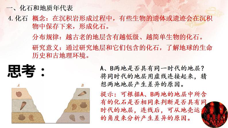 2022-2023学年人教版(2019)高中地理必修一1.3地球的历史课件第4页