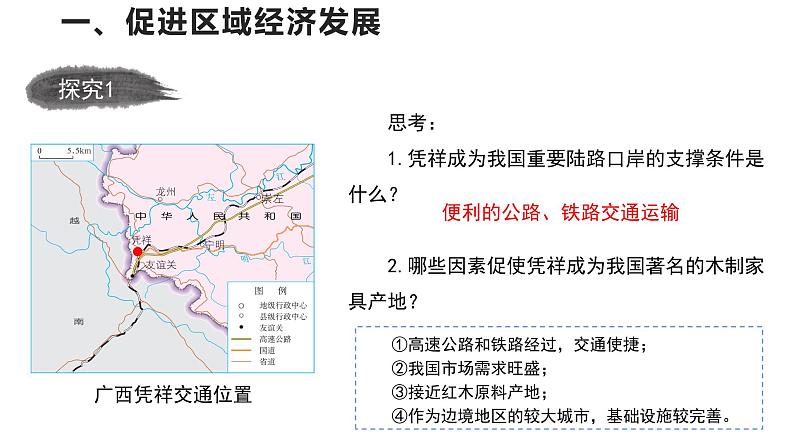 高中地理必修二 4.2交通运输布局对区域发展的影响 (第1课时)课件08