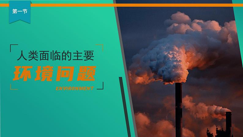 高中地理必修二 5.1 人类面临的主要环境问题 课件第2页