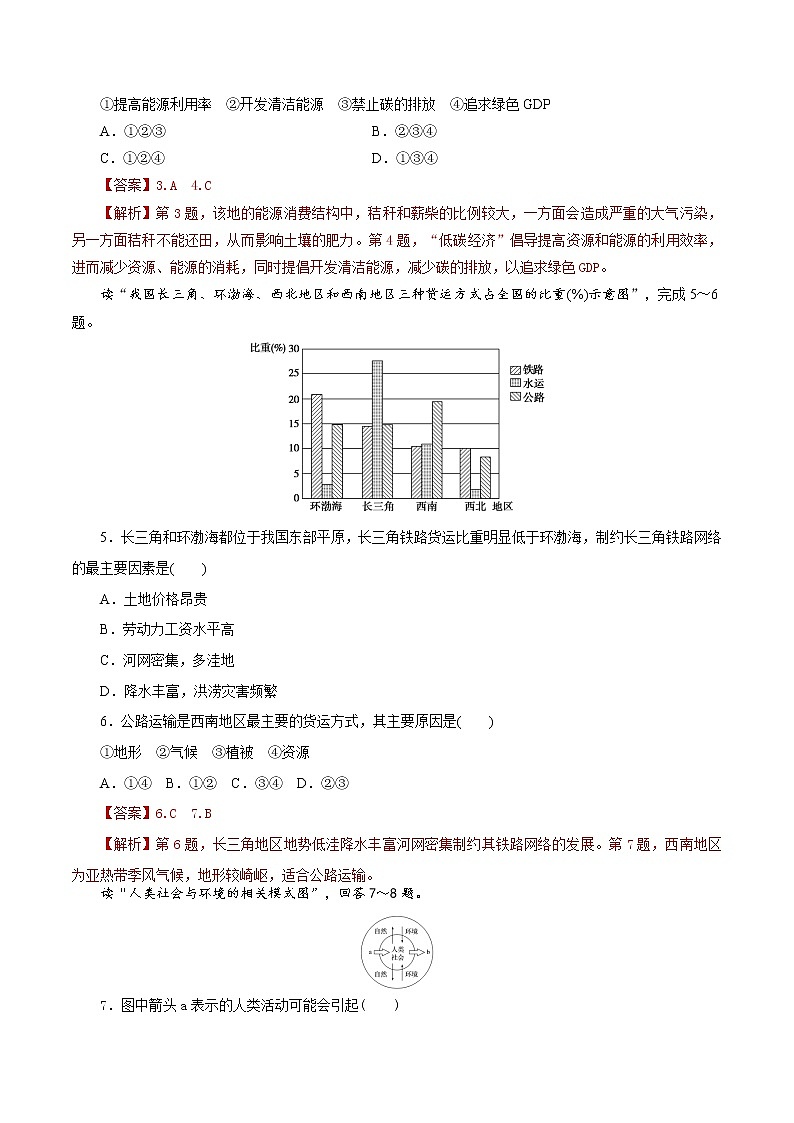 高中地理必修二 第五章 环境与发展同步精品课件+单元复习+真题过关检测02