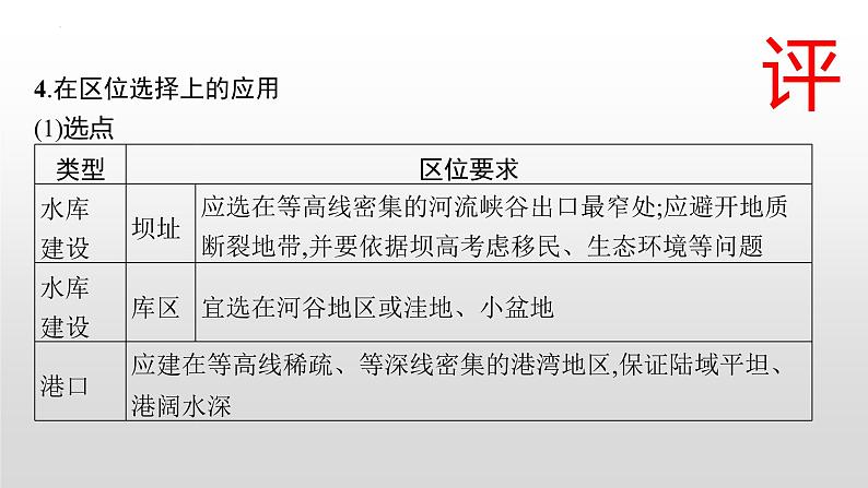 2022届高考地理一轮复习 课件 1-2-03 等高线综合判读和应用第8页