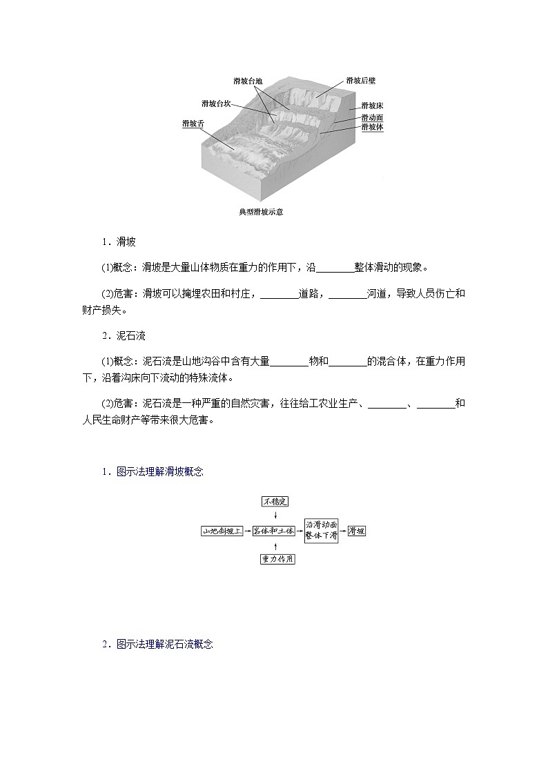 湘教版高中地理必修第一册2.1流水地貌导学案03